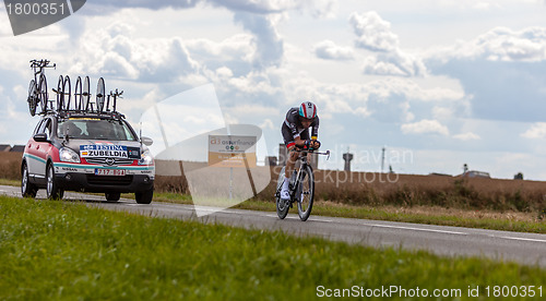 Image of The Spanish Cyclist Zubeldia Haimar