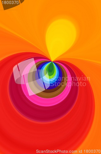 Image of Bright swirl abstract background