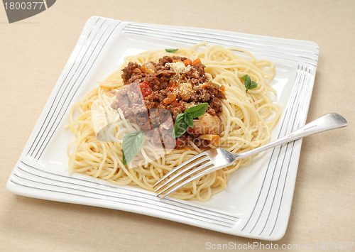 Image of Whole spaghetti plate