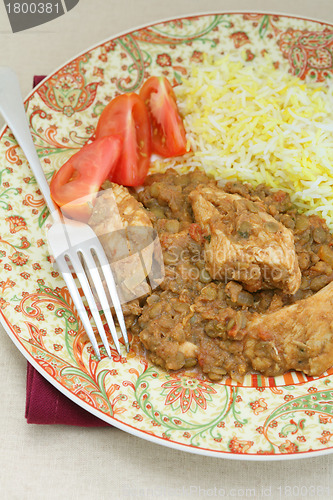 Image of Chicken dhansak vertical