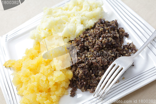 Image of Haggis tatties and neeps