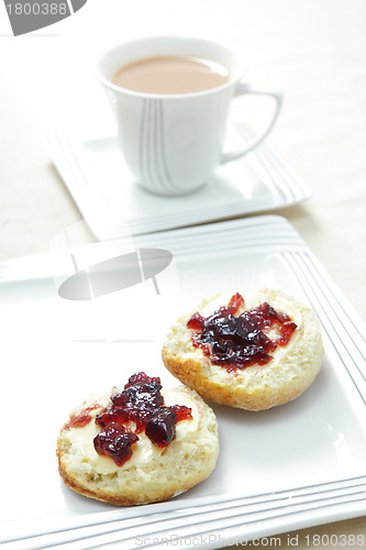 Image of Tea and scones