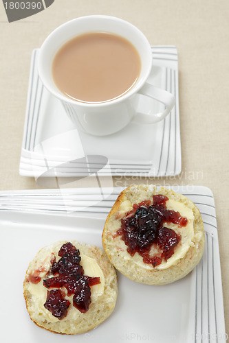 Image of Tea and scones