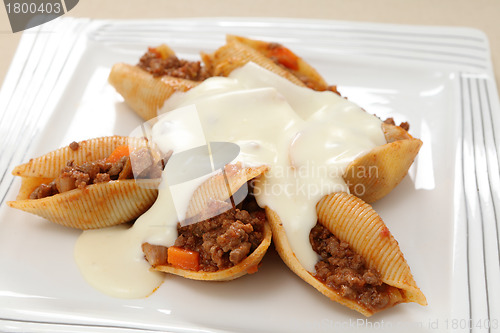 Image of Pasta shells no fork