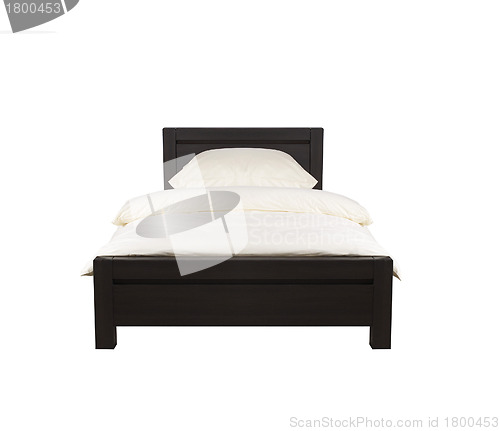 Image of Bed isolated on white