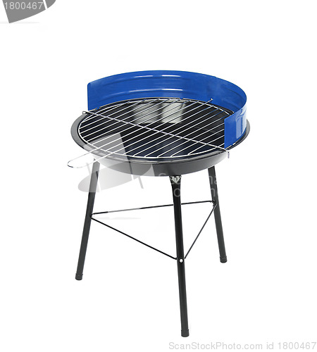 Image of Brazier for kebabs on a white