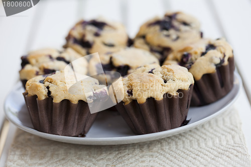 Image of Blueberry muffins