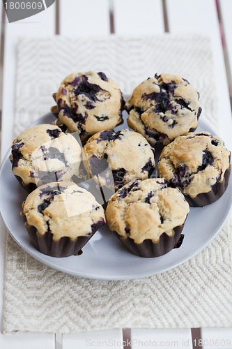 Image of Blueberry muffins