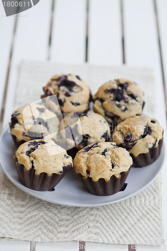 Image of Blueberry muffins