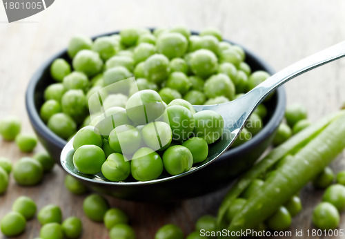 Image of green peas