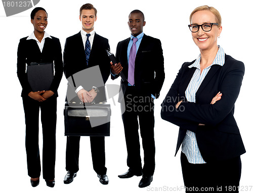 Image of Group of business people. Business team