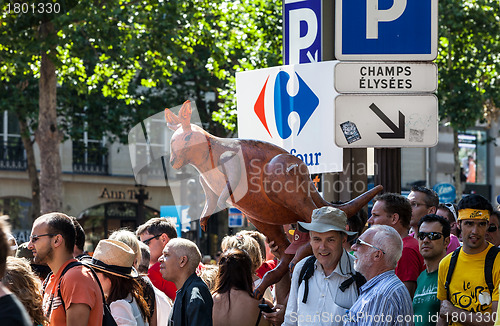 Image of Le Tour de France Fans