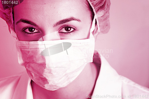 Image of Portrait of a young doctor!