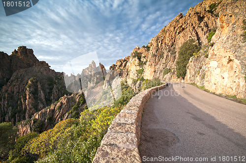 Image of Red cliffs in Corsica