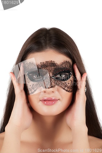 Image of girl at mask