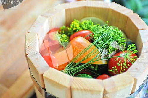 Image of preserving tomatoes