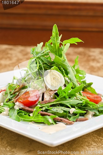 Image of Tasty salad of beef tongue