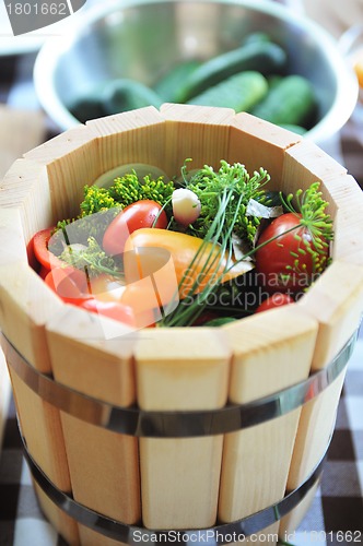 Image of preserving tomatoes