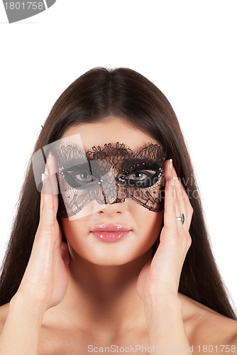 Image of girl at mask