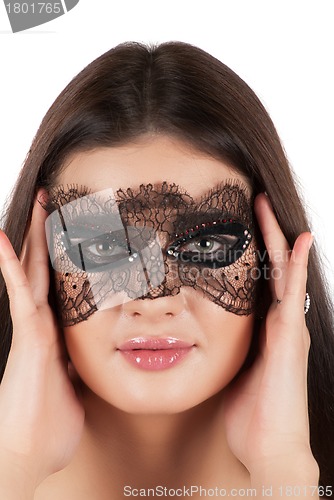 Image of girl at mask