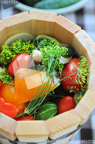 Image of preserving tomatoes