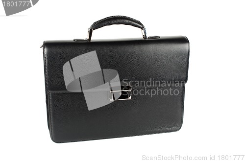 Image of black briefcase