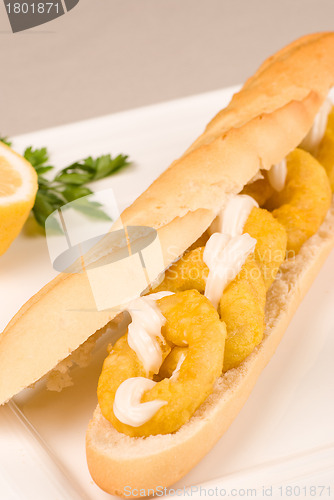 Image of Squid bocadillo