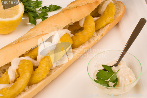 Image of Squid bocadillo