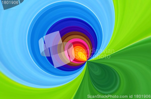 Image of Bright swirl abstract background