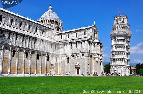 Image of Leaning Tower of Pisa and Duomo , Italy