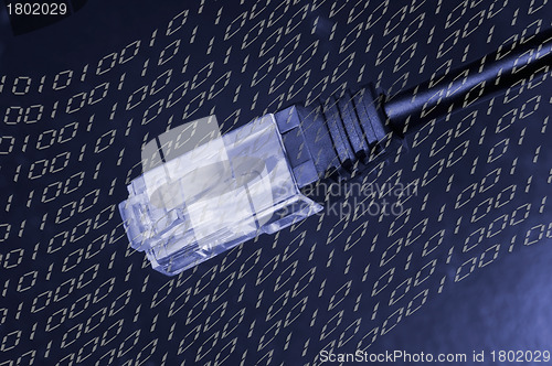 Image of Cable with RJ-45 connector