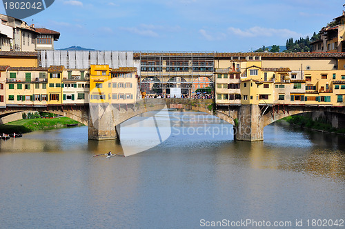 Image of Vecchio Bridge, Florence , Italy