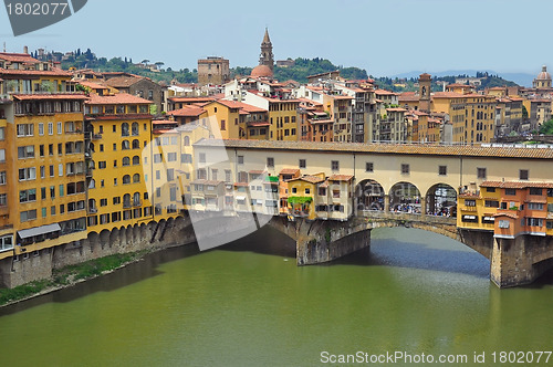 Image of Vecchio Bridge, Florence , Italy