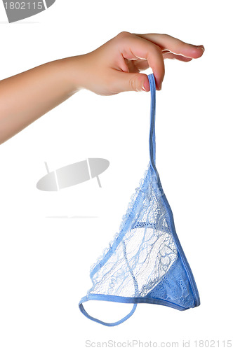 Image of Holding Panties