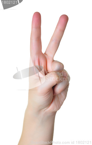 Image of V for Victory