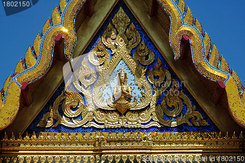 Image of Thailand's Temple's Roof Detail