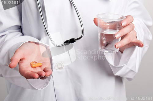 Image of Holding Pills