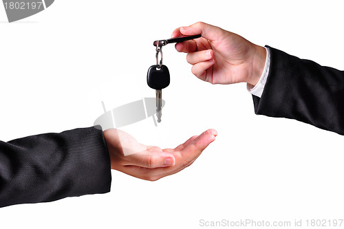 Image of Handing over the keys