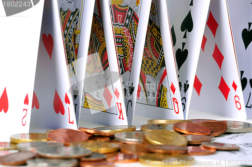 Image of Castle of Cards and Coins