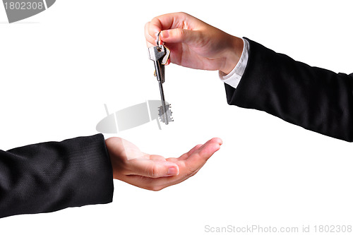 Image of Handing over the keys