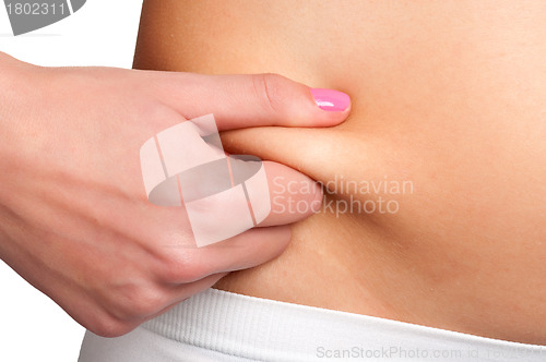 Image of Pinching Fat