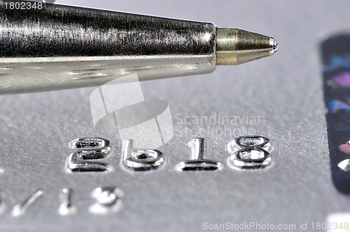 Image of Credit Card and Pen