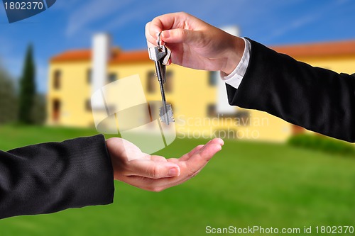 Image of Handing over the keys