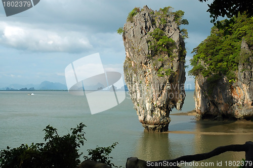 Image of James Bond Island (Koh Tapoo), in Thailand