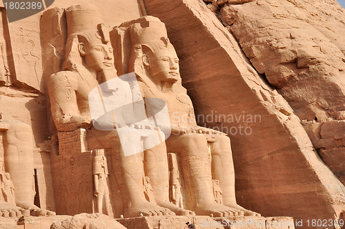 Image of Abu Simbel Great Temple in Egypt