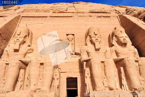 Image of Abu Simbel Great Temple in Egypt