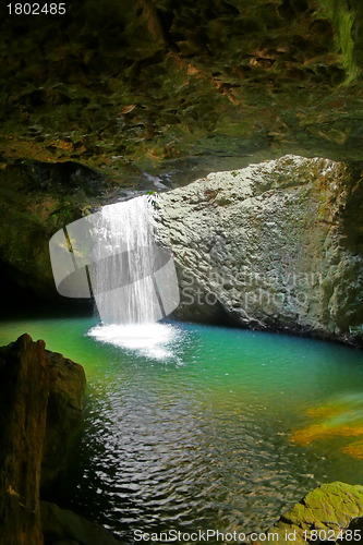 Image of Natural Arch Waterfall