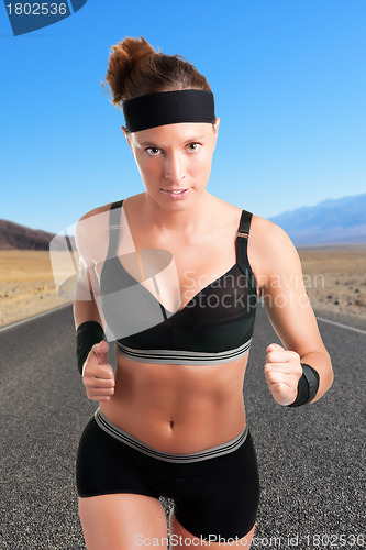 Image of Woman Running