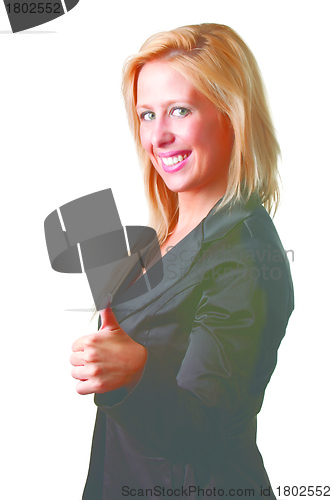 Image of Positive Businesswoman