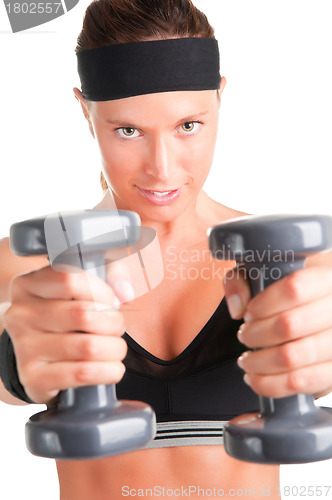 Image of Woman Working Out